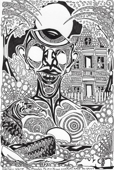 The Freedom to Kill Things and Take What You Want artwork by Will Jacques