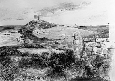 Cape Cornwall Stone Sirens by Tanya Krzywinska