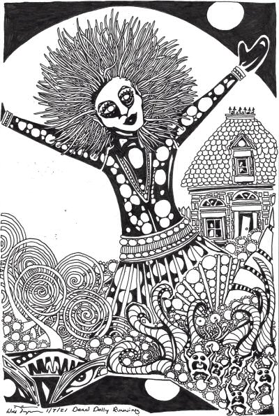 Artwork: Dead Dolly Running by Will Jacques