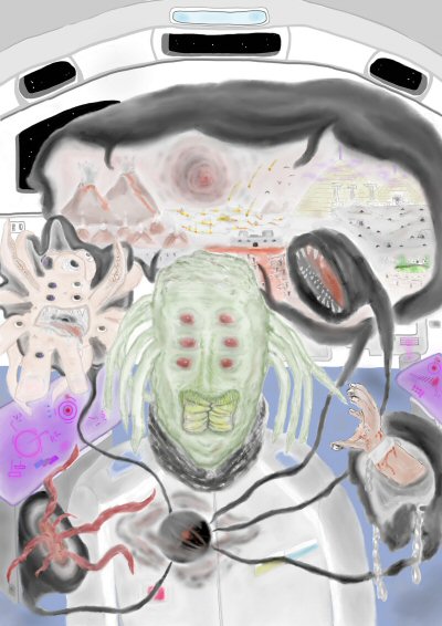 Artwork: Deciphering the Sphere of Eternal Nightmare by Christopher Collingwood