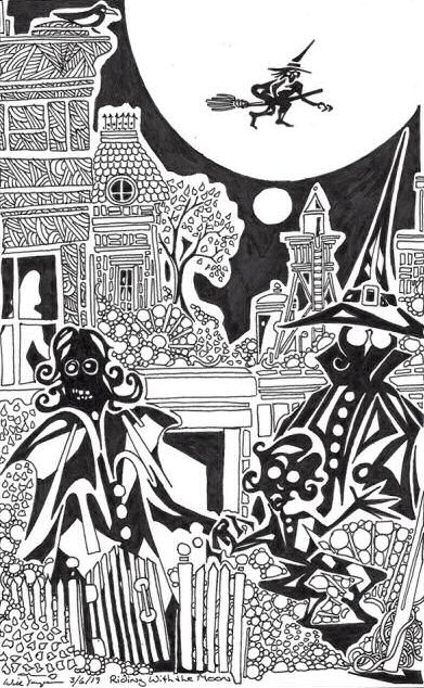 Riding with the Moon Will Jacques